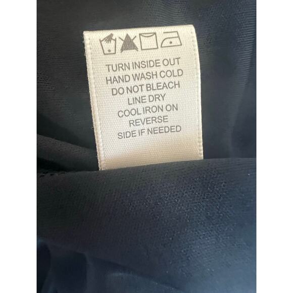 Evolutionary Multicolor Floral and Black Sequin and Mesh Side Zip Up Skirt Sz L - Picture 12 of 12